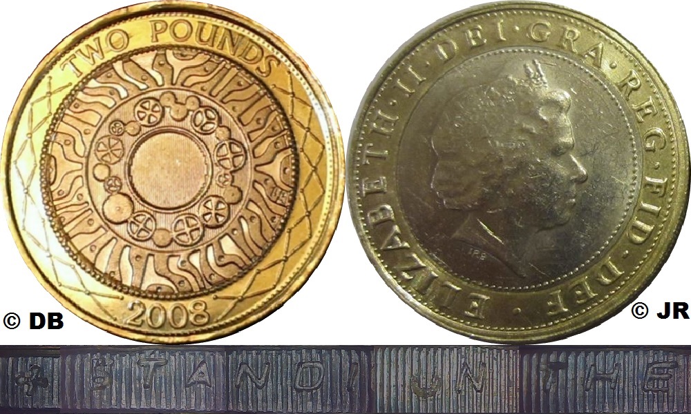 Image of the coin. All images  TheFakePoundCoinDatabase unless otherwise stated.