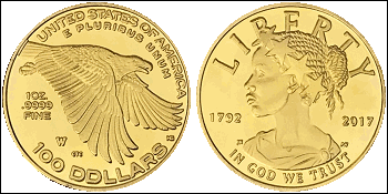 2017 Bullion $100