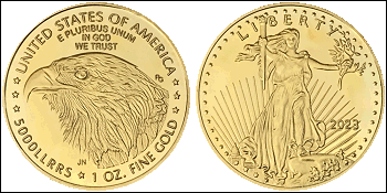 2023 Bullion $50